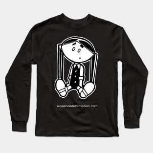 Moody Anne Sitting Long Sleeve T-Shirt